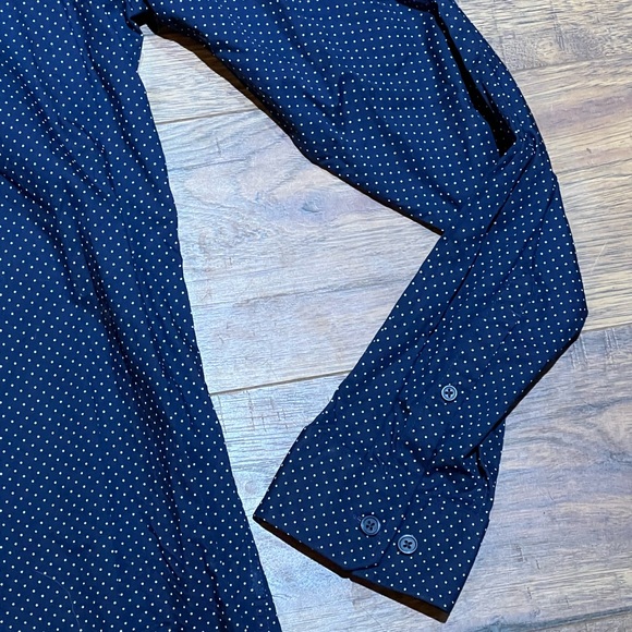 Express Fitted Dress Shirt Size Large - Picture 6 of 6